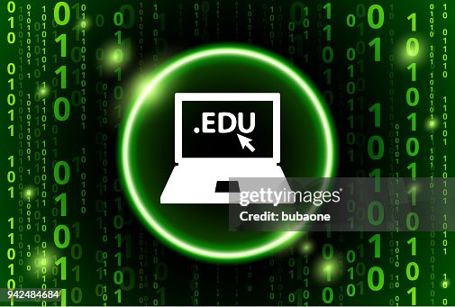 EDU Binary Code Vector Pattern Background EDU Binary Code Vector Pattern Background