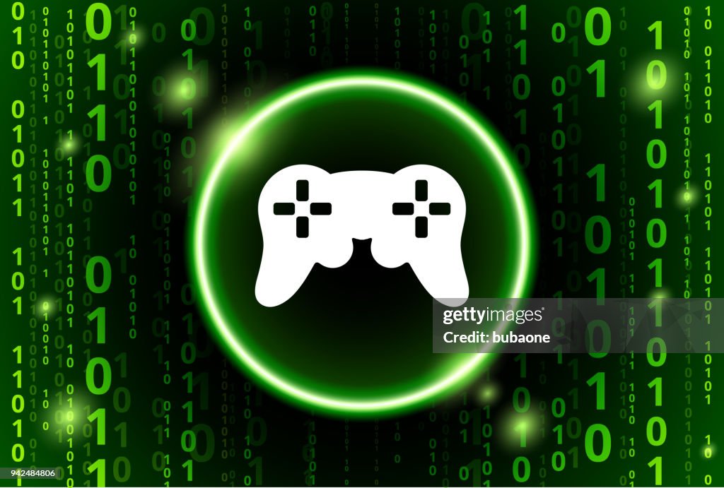 Code Patterns For Player Controllers Game Controller Binary Code Vector Pattern Background High-Res Vector ...