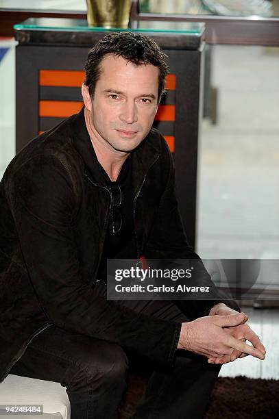 Actor James Purefoy attends "Solomon Kane" photocall at ME Hotel on December 10, 2009 in Madrid, Spain.