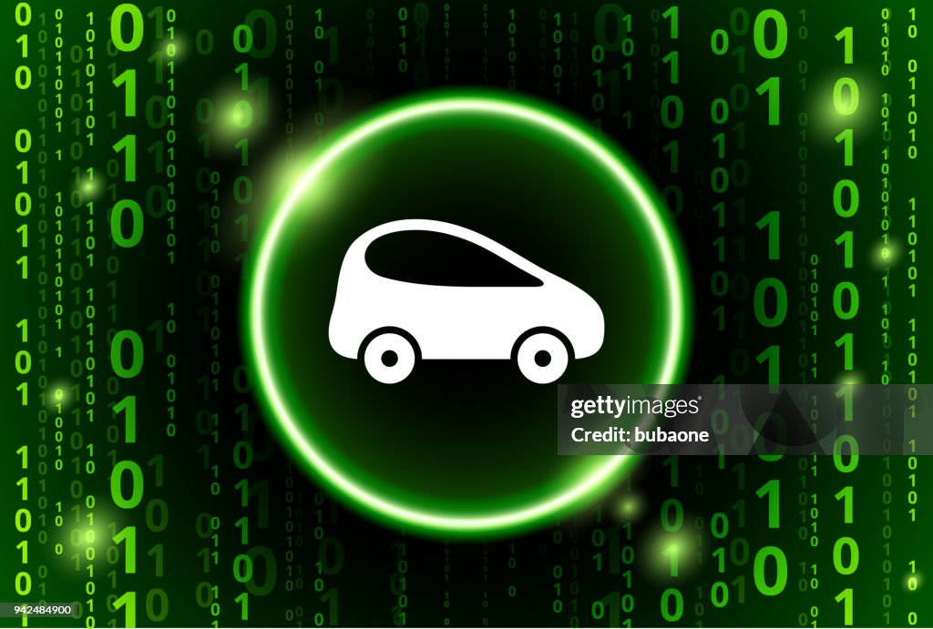 Coding Cars Vector Car Binary Code Vector Pattern Background High-Res Vector Graphic ...