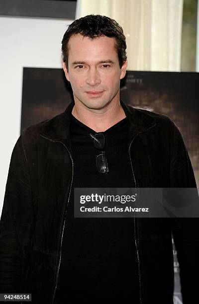 Actor James Purefoy attends "Solomon Kane" photocall at ME Hotel on December 10, 2009 in Madrid, Spain.