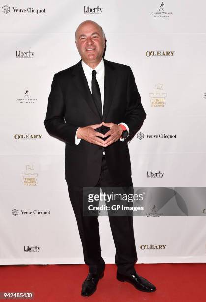 Kevin O'Leary attends Shark Tank's Kevin O'Leary launches symposium celebrating global entrepreneurship at Casa Loma on April 5, 2018 in Toronto,...