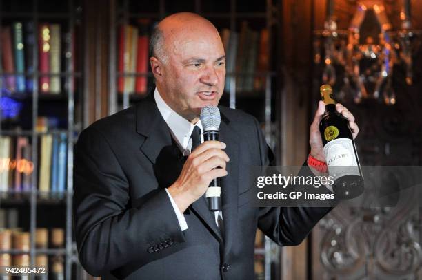 Kevin O'Leary attends Shark Tank's Kevin O'Leary launches symposium celebrating global entrepreneurship at Casa Loma on April 5, 2018 in Toronto,...