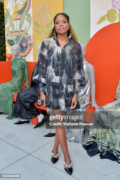 Naomie Harris attends the H&M celebration of 2018 Conscious Exclusive collection at John Lautner's Harvey House on April 5, 2018 in Los Angeles,...