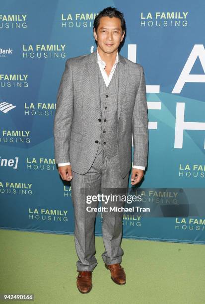 Will Yun Lee arrives to the 2018 LA Family Housing Awards held at The Lot in West Hollywood on April 5, 2018 in West Hollywood, California.