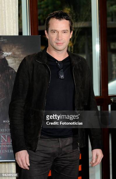 Actor James Purefoy attends the "Solomon Kane" photocall, at ME Hotel on December 10, 2009 in Madrid, Spain.