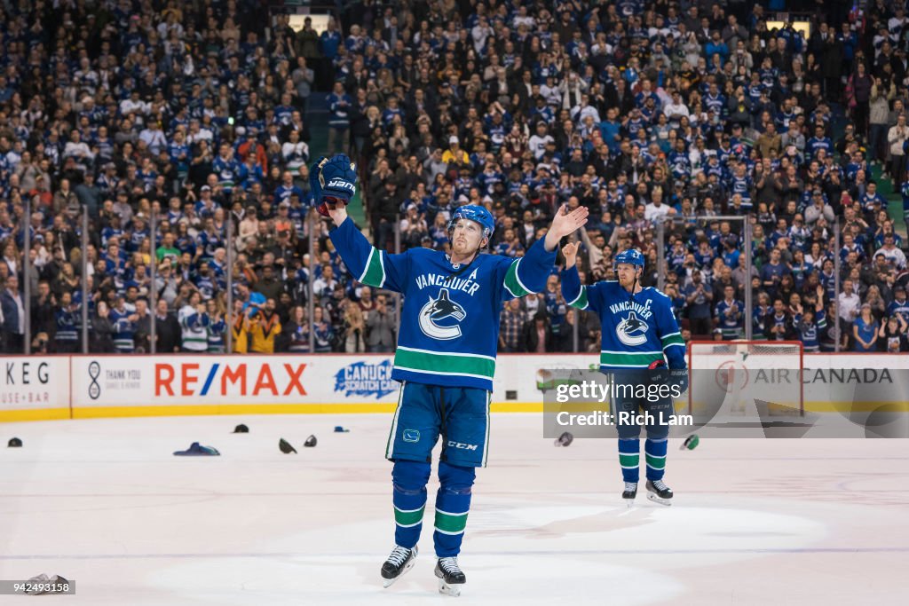 Arizona Coyotes v Vancouver Canucks