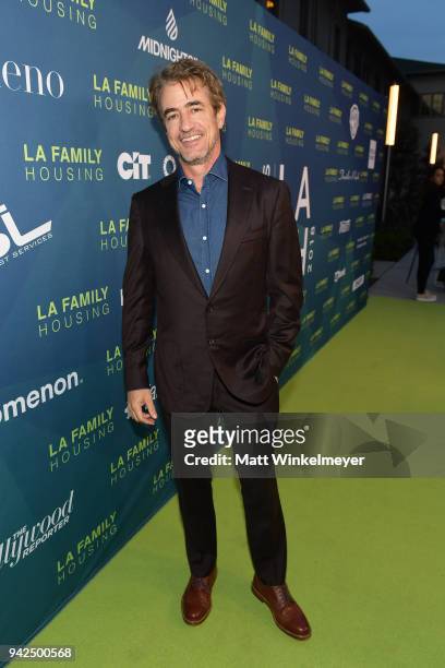 Dermot Mulroney attends the 2018 LA Family Housing Awards at The Lot in West Hollywood on April 5, 2018 in West Hollywood, California.