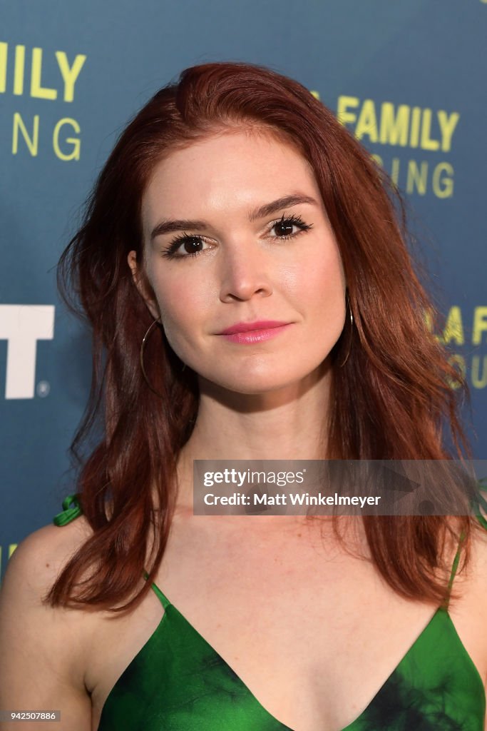 Emily Tyra attends the 2018 LA Family Housing Awards at The Lot in