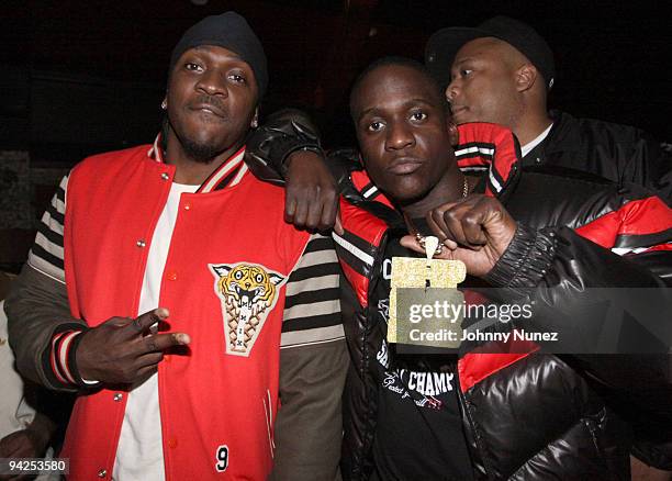 Pusha T and Malice of Clipse attend the Clipse "Til The Casket Drops" album release party at Pink Elephant on December 9, 2009 in New York City.