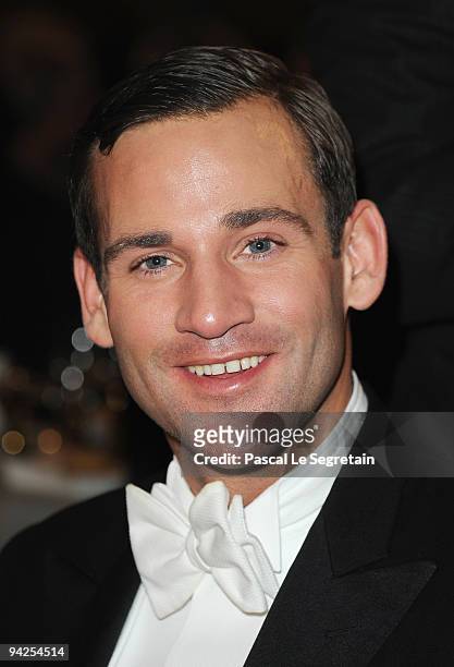Jonas Bergstrom, fiance of Princess Madeleine of Sweden poses during the Nobel Foundation Prize Banquet 2009 at the Town Hall on December 10, 2009 in...
