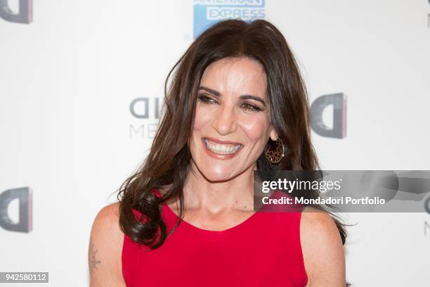 Italian singer Paola Turci attends Diversity Media Awards at Unicredit Pavillon. Milano, May 29th 2017