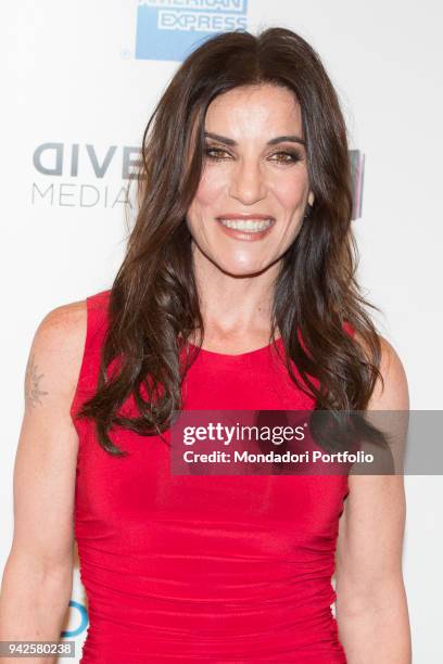 Italian singer Paola Turci attends Diversity Media Awards at Unicredit Pavillon. Milano, May 29th 2017