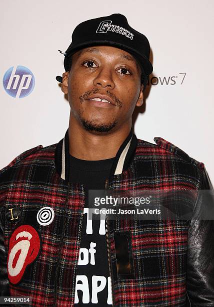 Recording artist Lupe Fiasco attends "Summit on the Summit" pre-ascent event at Voyeur on December 9, 2009 in West Hollywood, California.