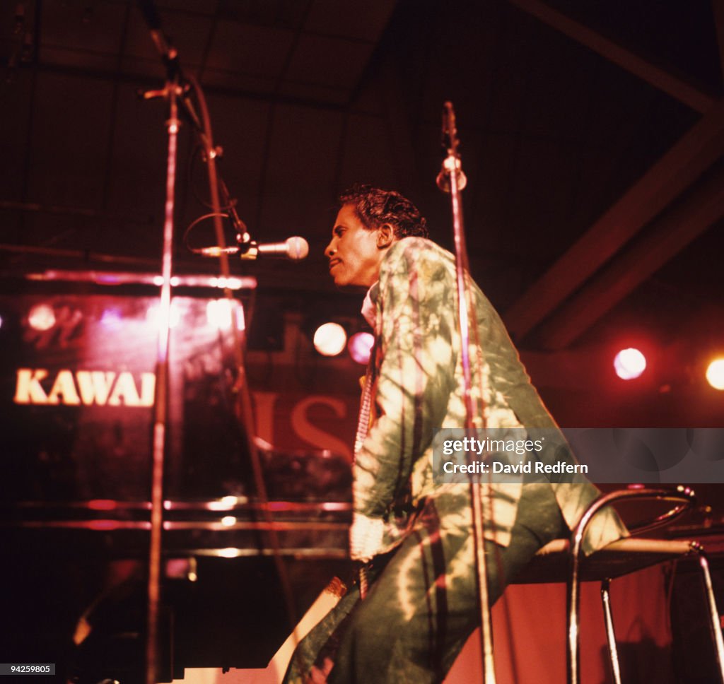 Screamin' Jay Hawkins Performs On Stage
