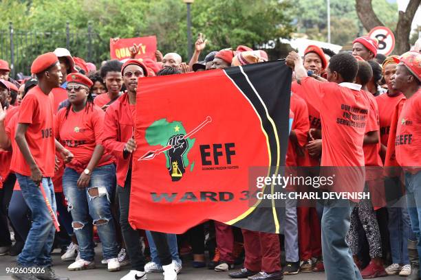 Economic Freedom Fighters Photos and Premium High Res Pictures - Getty