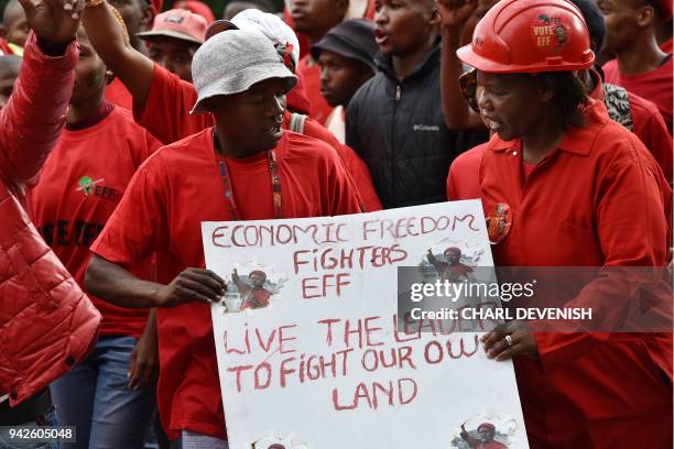 Economic Freedom Fighters Photos and Premium High Res Pictures - Getty