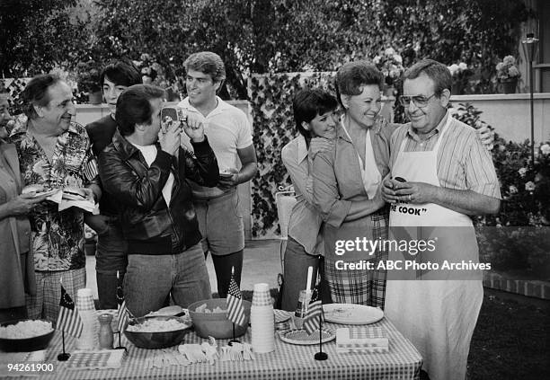 Aired on October 6, 1981. AL MOLINARO;SCOTT BAIO;HENRY WINKLER;TED MCGINLEY;LYNDA GOODFRIEND;MARION ROSS;TOM BOSLEY