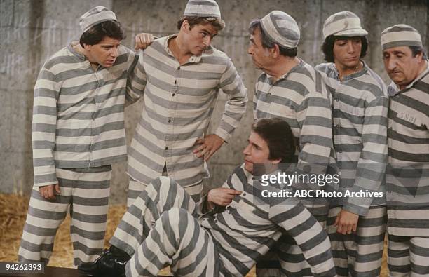 American Musical" which aired on May 25, 1981. ANSON WILLIAMS;TED MCGINLEY;HENRY WINKLER;TOM BOSLEY;SCOTT BAIO;AL MOLINARO