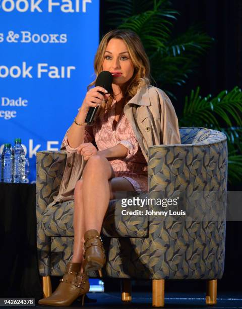 Giada De Laurentiis In Conversation With Della Heiman and signing copies of her new book " Giada?s Italy: My Recipes for La Dolce Vita " at Miami...