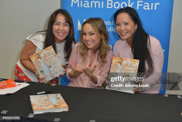 Giada De Laurentiis In Conversation With Della Heiman and signing copies of her new book " Giada?s Italy: My Recipes for La Dolce Vita " at Miami...