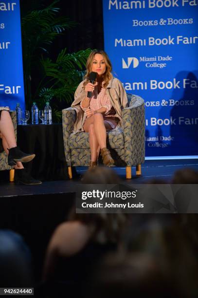 Giada De Laurentiis In Conversation With Della Heiman and signing copies of her new book " Giada?s Italy: My Recipes for La Dolce Vita " at Miami...