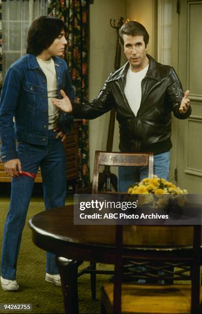 Broadway It's Not" which aired on February 10, 1981. SCOTT BAIO;HENRY WINKLER