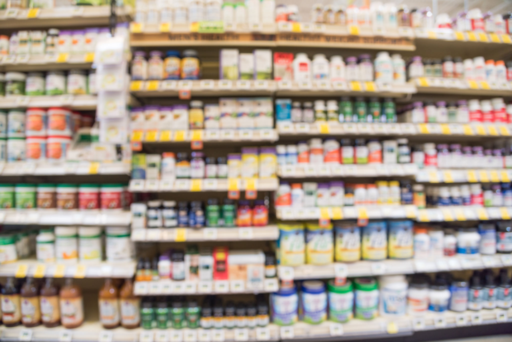vitamin shelf