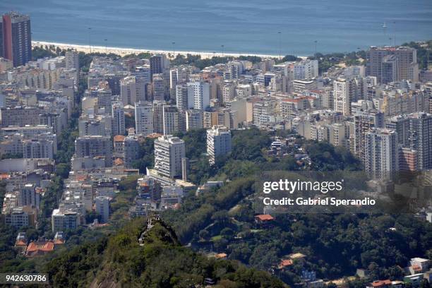 view of rio de janeiro - フラミンゴビーチ ストックフォトと画像