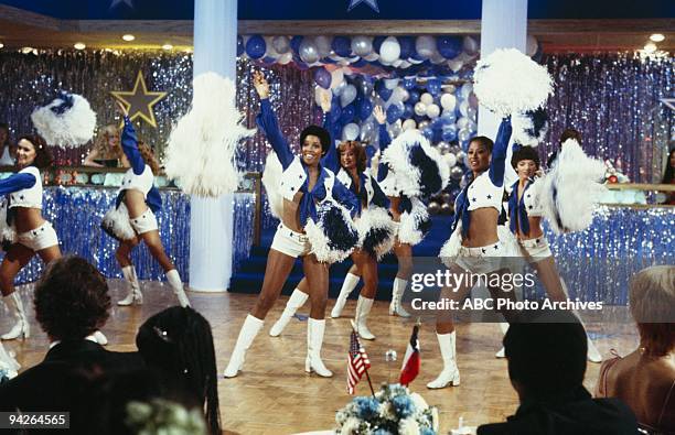 Photos of Dallas Cowboy cheerleaders during "The Critical Success/The Love Lamp is Lit/ Please Take My Boyfriend/Rent a Family/ Man in Her Life: Part...