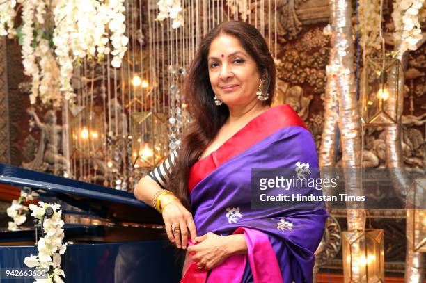 Bollywood actress Neena Gupta during a concert celebrating 20 years of stage performances by pianist Brian Silas at Hyatt Regency Ballroom, Bhikaji...