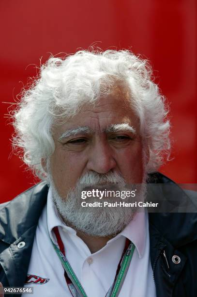 Enrique Scalabroni, Grand Prix of Europe, Nurburgring, 29 May 2005. Argentinian race car designer Enrique Scalabroni.