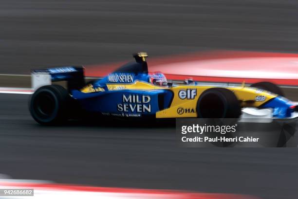 Jarno Trulli, Renault R202, Grand Prix of Europe, Nurburgring, 23 June 2002.