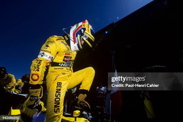 Jarno Trulli, Jordan-Honda EJ11, Grand Prix of Austria, A1-Ring Spielberg, 13 May 2001.