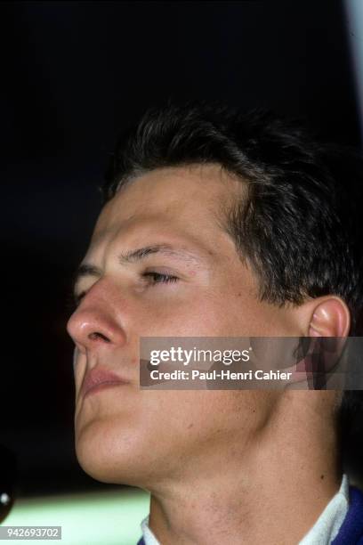 Michael Schumacher, Grand Prix of Germany, Hockenheimring, 30 July 1995.