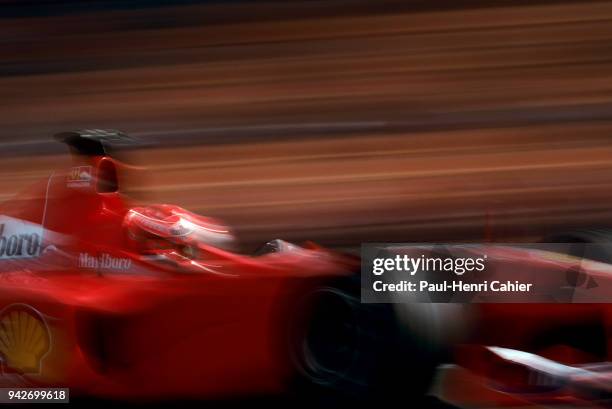 Michael Schumacher, Ferrari F1-2000, Grand Prix of Germany, Hockenheimring, 30 July 2000.