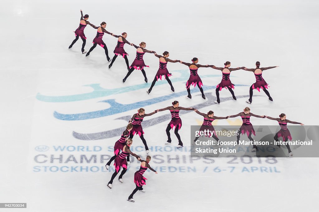 ISU World Synchronized Skating Championships - Stockholm