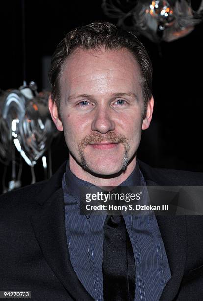 Morgan Spurlock attends the Warrior Poets' 5th anniversary party at SPiN New York on December 10, 2009 in New York City.