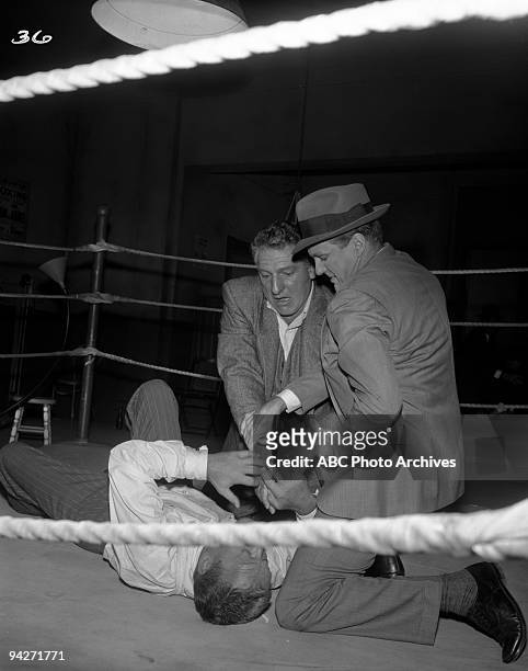 The mob tries to move on Adam Stone's bakery and threatens his dancer daughter during "Hammerlock" which aired on December 21, 1961. JOHN...