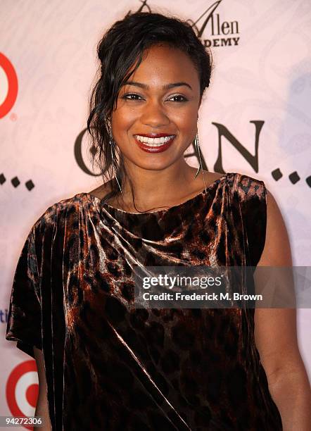 Actress Tatyana Ali attends the Debbie Allen Dance Academy's annual fundraiser at UCLA's Royce Hall on December 10, 2009 in Los Angeles, California.