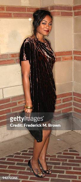 Actress Tatyana Ali attends the Debbie Allen Dance Academy's annual fundraiser at UCLA's Royce Hall on December 10, 2009 in Los Angeles, California.