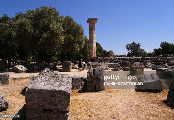 Zeus Rescues Building Zeus temple into the archeological area where are the ruins of... News ...