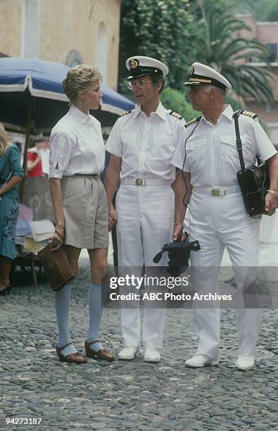 German Cruise: The Villa/The Racer's Edge/Love or Money/The Accident" which aired on November 2, 1985. SUSAN BLAKELY;BERNIE KOPELL;GAVIN MACLEOD