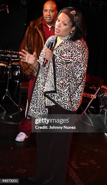 Justine Simmons and Joseph "Rev Run" Simmons attend the 10th annual Rush Philanthropic Arts Foundation youth holiday party at The Fillmore New York...