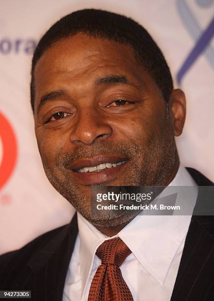 Former Los Angeles Laker Norm Nixon attends the Debbie Allen Dance Academy's annual fundraiser at UCLA's Royce Hall on December 10, 2009 in Los...