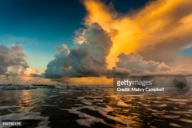 sunrise on the gulf of mexico - gulf coast states stock pictures, royalty-free photos & images