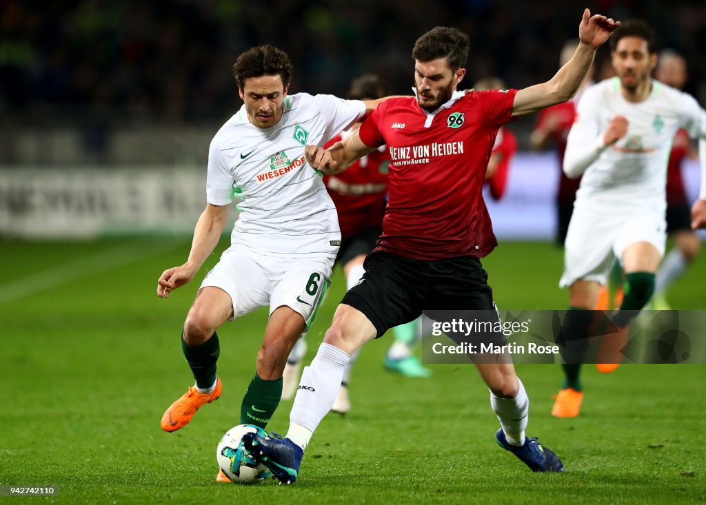 Hannover 96 v SV Werder Bremen - Bundesliga