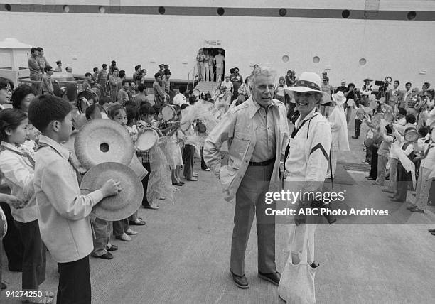 The China Cruise: Pledge/East Meets West/Dear Roberta/My Two Dumplings" which aired on October 1, 1983. JOHN FORSYTHE;LINDA EVANS