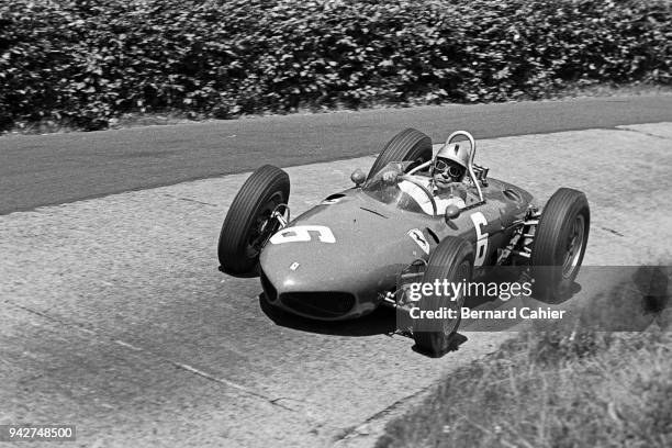 Willy Mairesse, Ferrari 156, Grand Prix of Germany, Nurburgring, 06 August 1961.