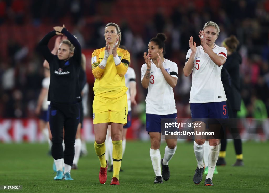 England v Wales - Women's World Cup Qualifier